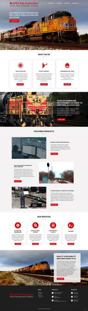 Web Design by pb for this project | Design: #25762633
