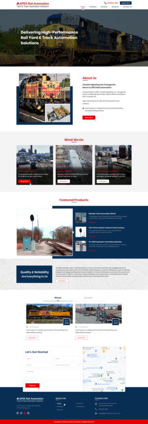 Web Design by Ved Web Services for this project | Design: #25764474