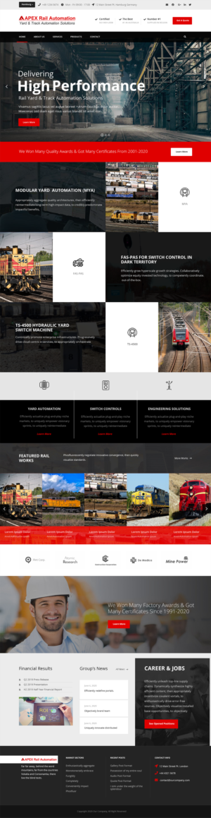 Web Design by Web Dev for this project | Design: #25790211