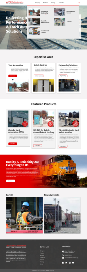 Web Design by Foyez for this project | Design: #25779370