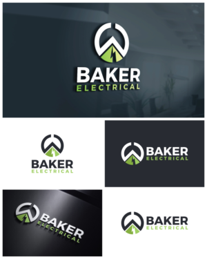 W Baker Electrical | Logo Design by Md Shehidul Islam Rimon