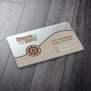 Creative Business Card for my Sail Boat..  Here & Now | Visitenkarten-Design von Aaaron