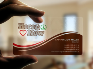 Creative Business Card for my Sail Boat..  Here & Now | Visitenkarten-Design von Tripti Ranjan Gain