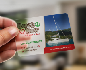Creative Business Card for my Sail Boat..  Here & Now | Visitenkarten-Design von MDesign