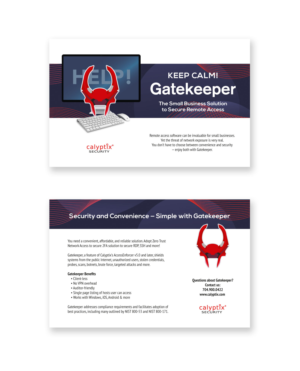 Postkarten-Design von Oleg Androsov für Calyptix | Design: #25762264