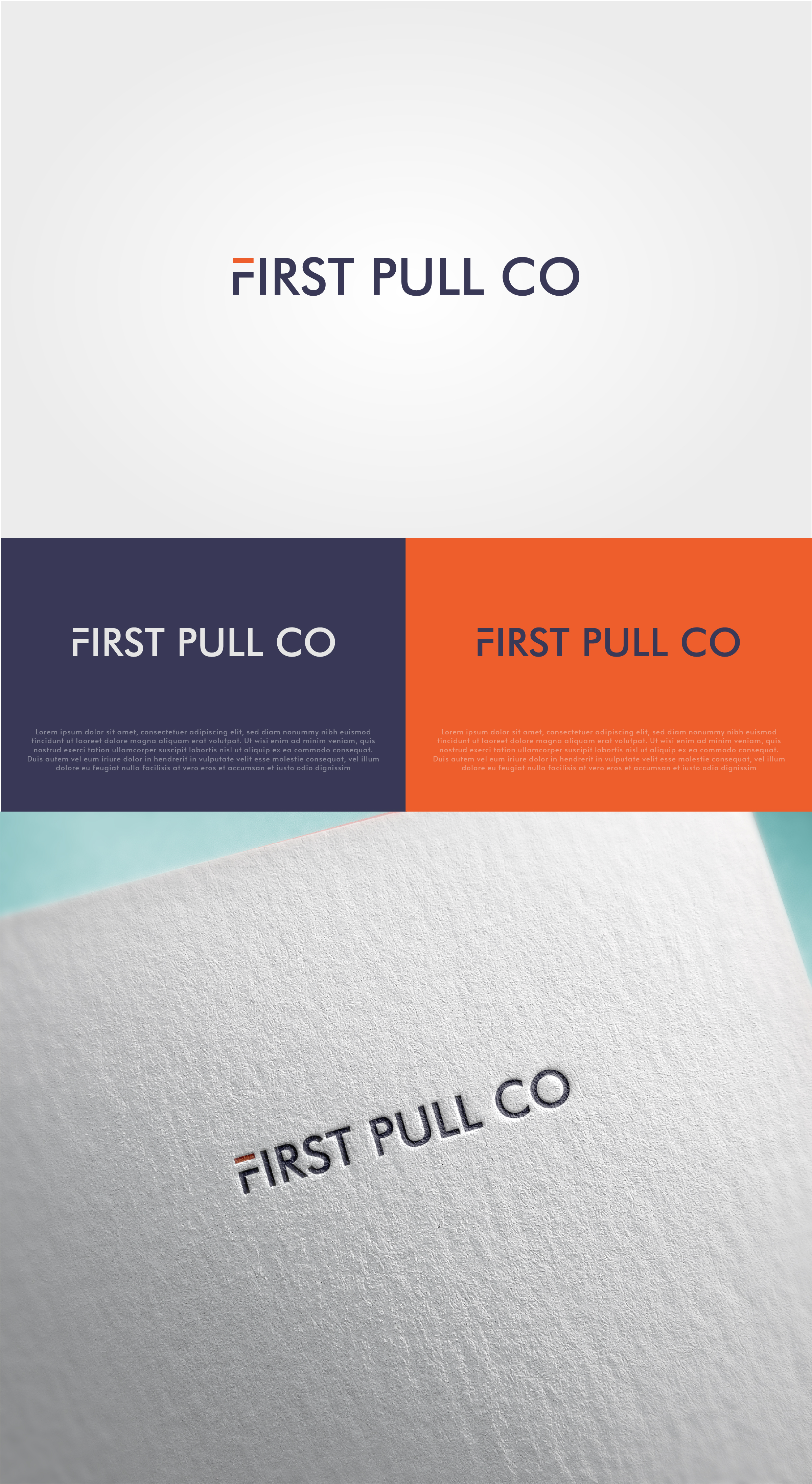 Logo-Design von Owenxcole für First Pull Co. | Design #25790735