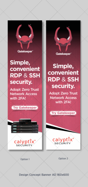 Banner Ad Design by D Creative for Calyptix | Design: #25817890