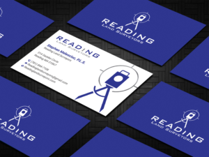 Reading Land Surveyors Business Card | Business Card Design by DesignShout