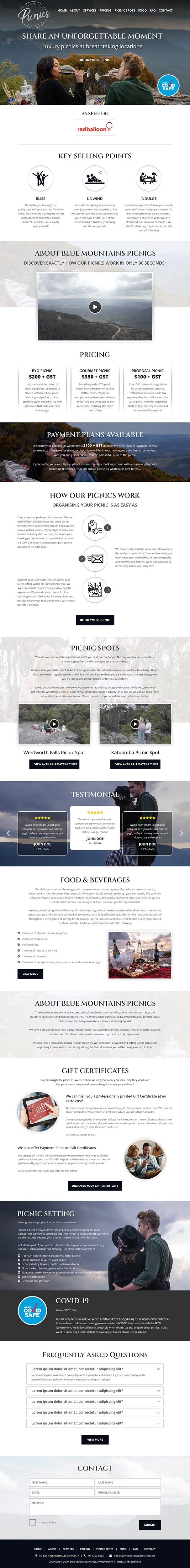 Web Design by Starlyn DS for this project | Design #25781128