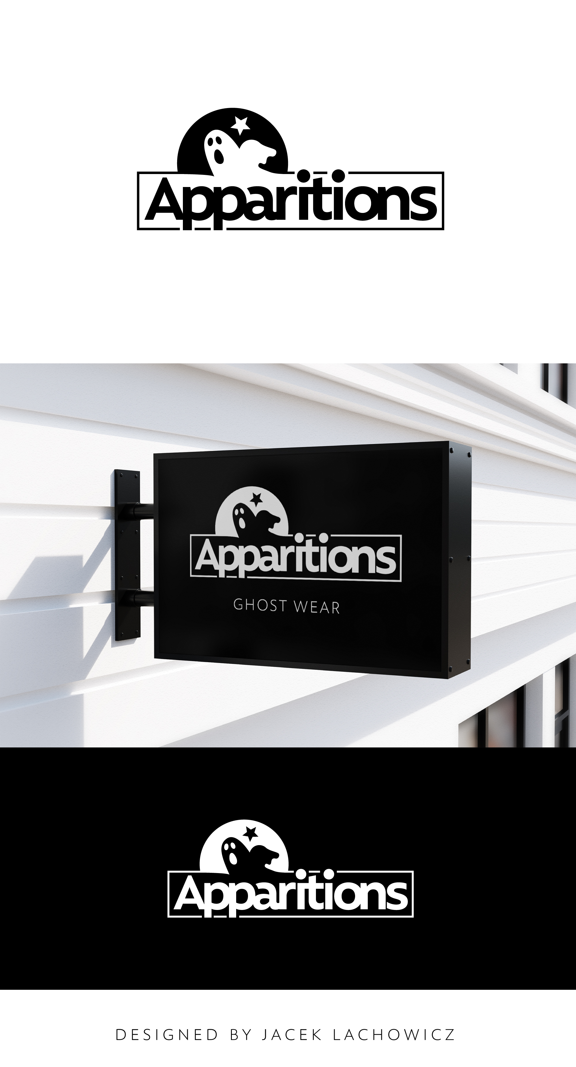 Logo Design by Jacek Lachowicz for Apparitions | Design #25763088