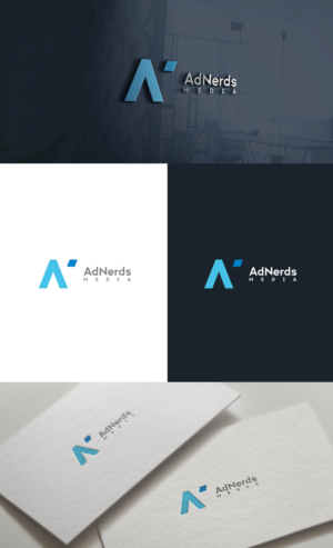Ad Nerds Media | Logo Design by GLDesigns