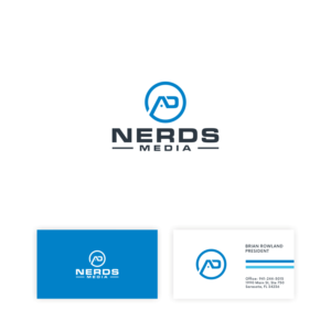 Logo Design by Davaus for Ad Nerds Media | Design: #25770616