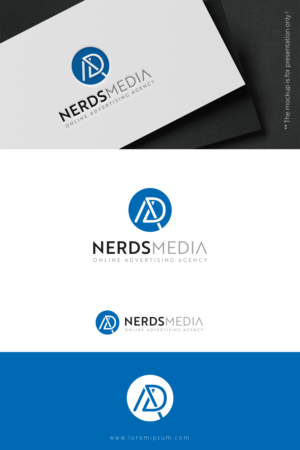 Diseño de Logo por sez_inn para Ad Nerds Media | Diseño #25769984