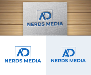 Logo Design by CreativeFeather for Ad Nerds Media | Design: #25770386