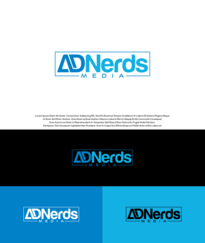 Logo Design by Aditya.DwiRama for Ad Nerds Media | Design: #25771240