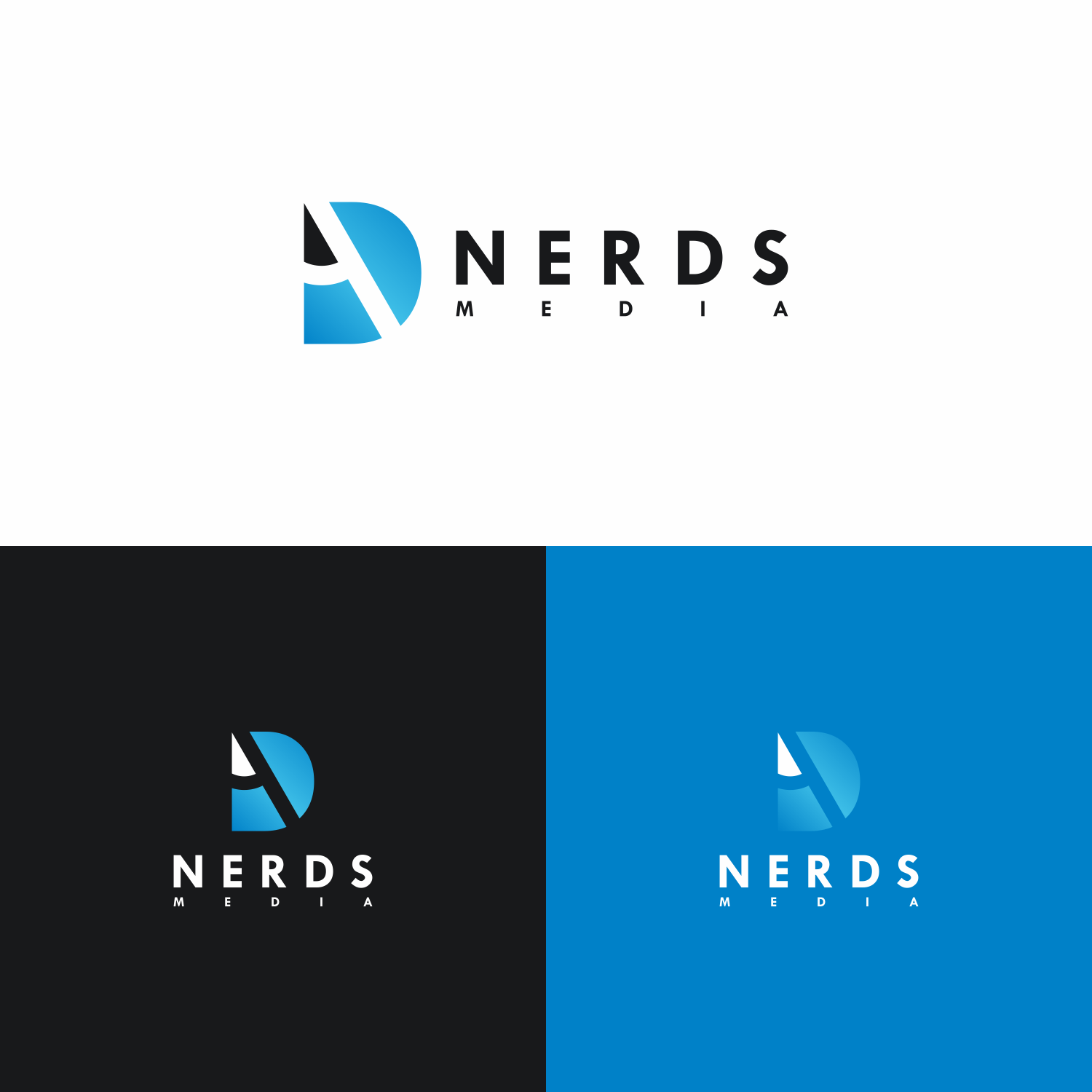 Logo Design by Nur Romi for Ad Nerds Media | Design #25771874