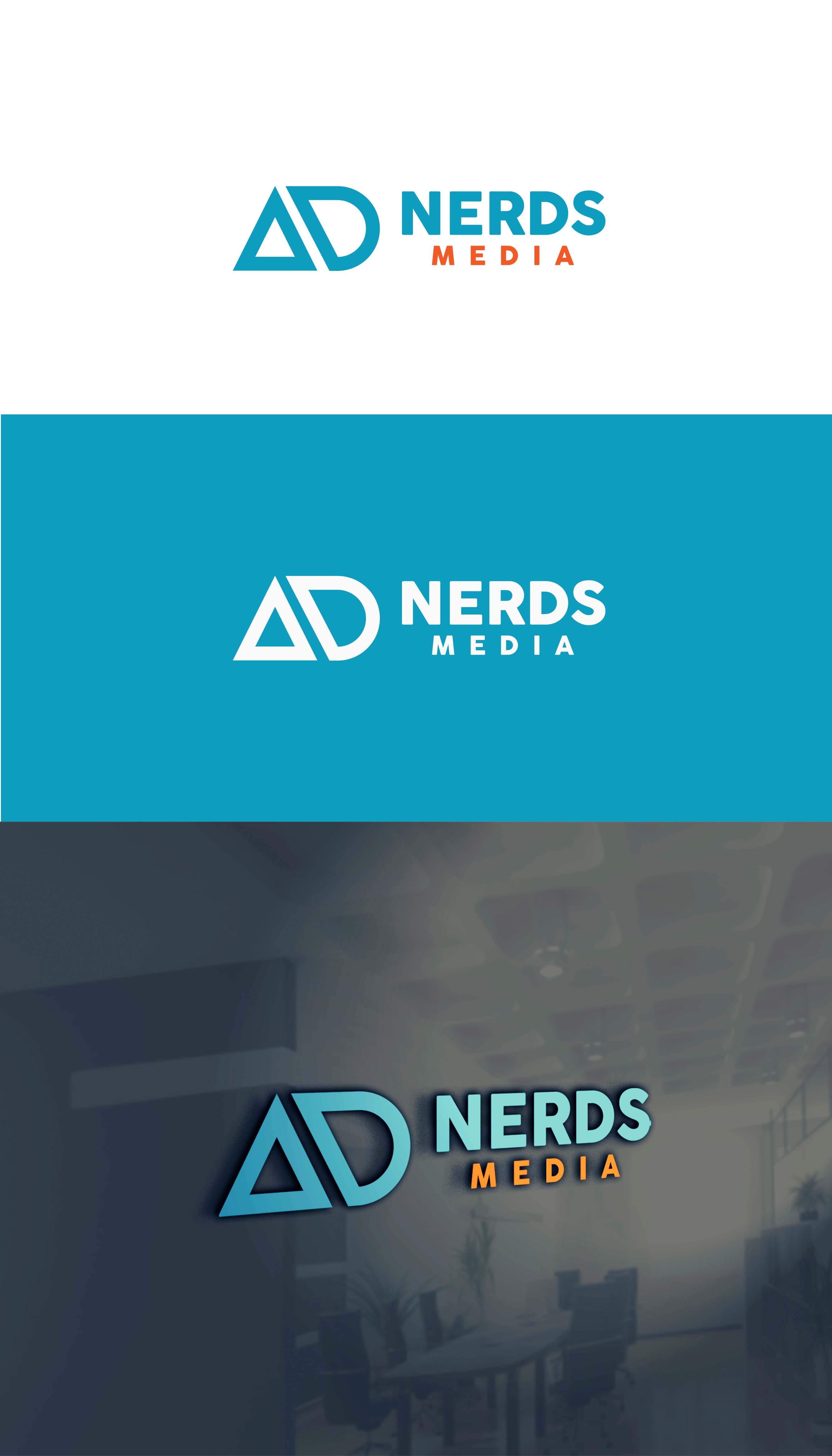 Logo Design by yao for Ad Nerds Media | Design #25772902