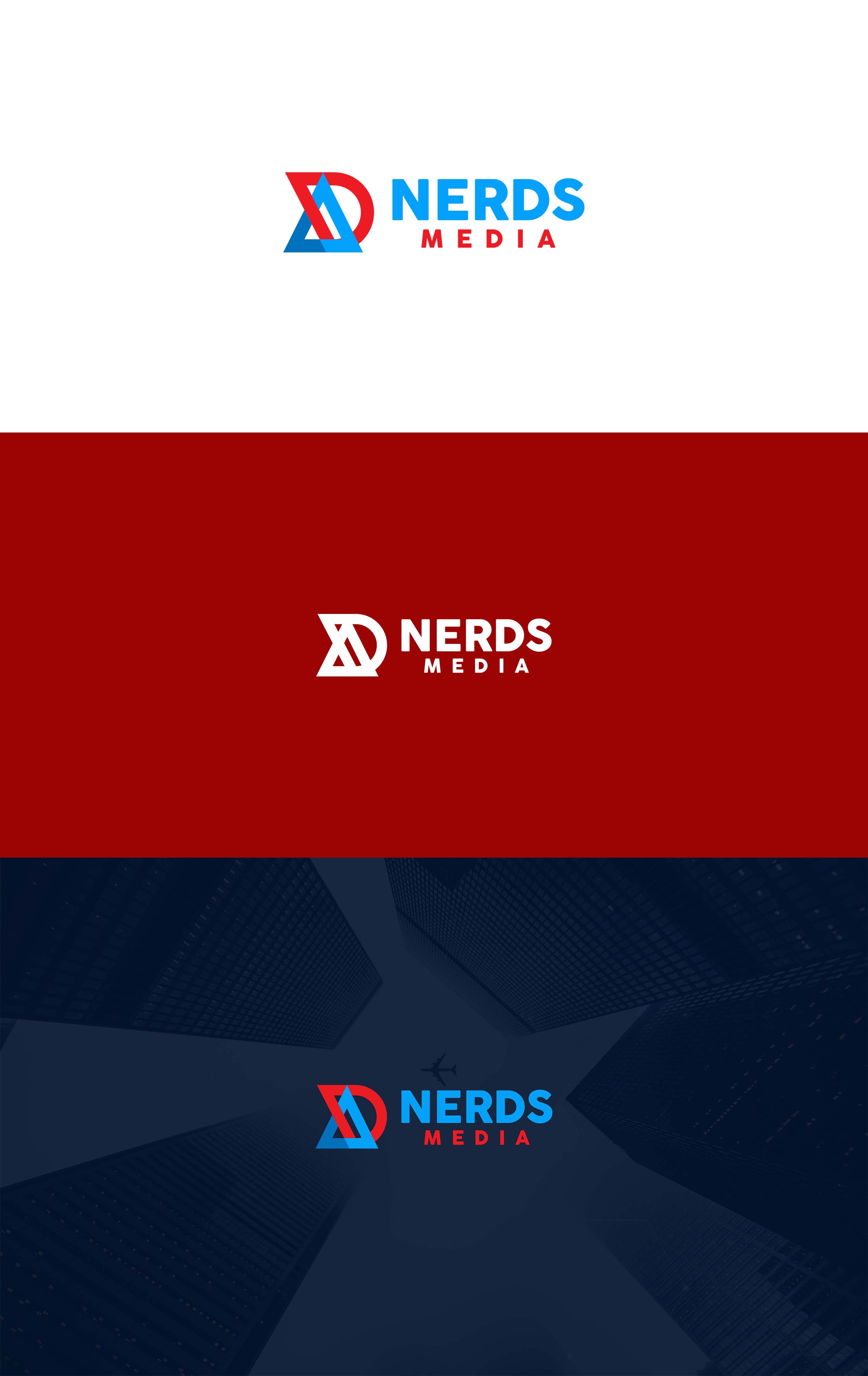 Logo Design by yao for Ad Nerds Media | Design #25779041