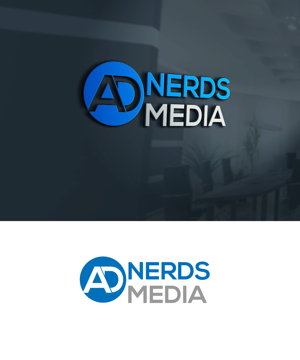 Logo Design by MD JAKE 2 for Ad Nerds Media | Design #25765265