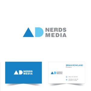 Logo Design by Zakir 4 for Ad Nerds Media | Design: #25773673