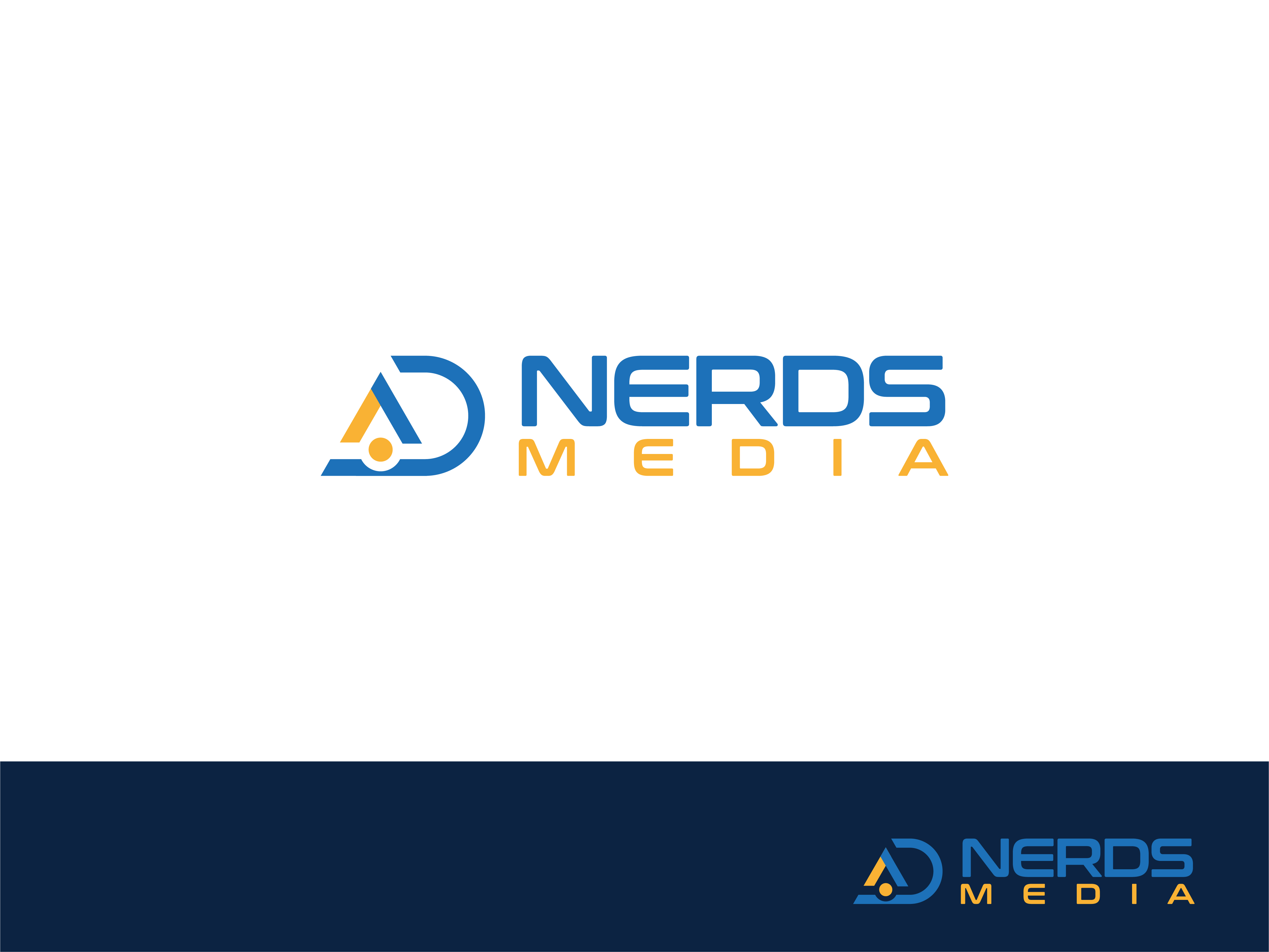 Logo Design by Jet-D for Ad Nerds Media | Design #25771385