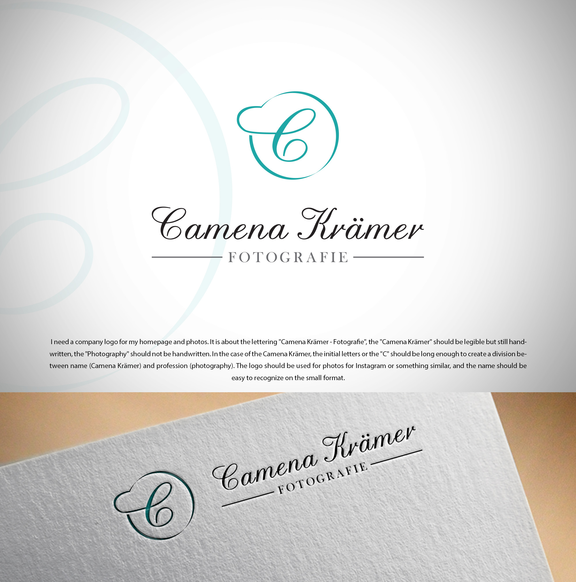 Logo-Design von Natalie Eric für Sonnemondstars Inhaber Camena Krämer | Design #25767047