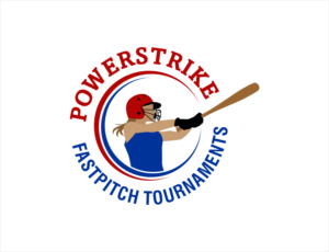 Powerstrike Fastpitch Tournaments | Logo Design by BNdesigner