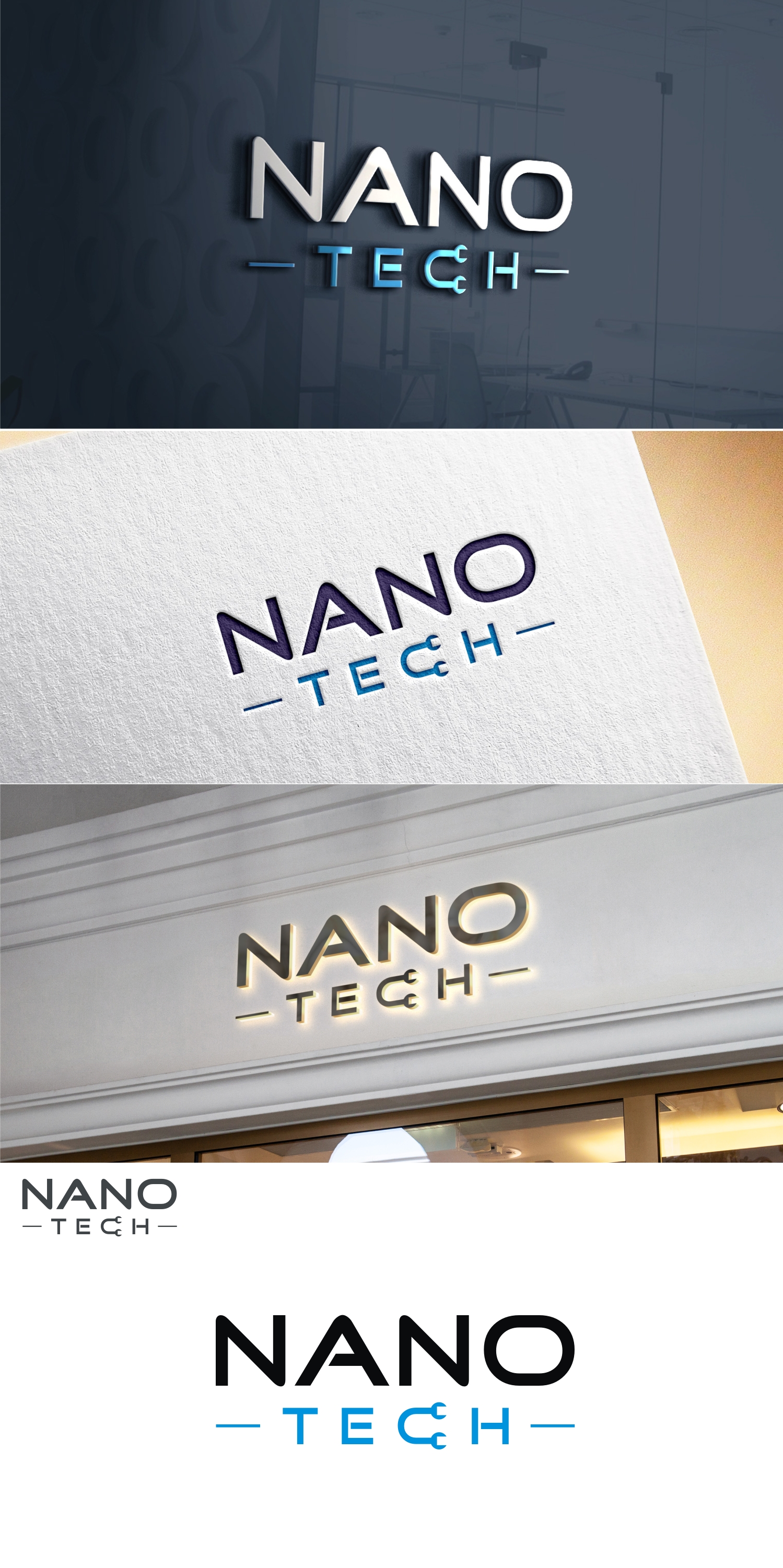Logo Design by Intelligent Hub for Nano | Design #25793427