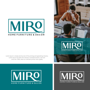 MIRO - home furniture & decor | Diseño de Logo por CIG Designer