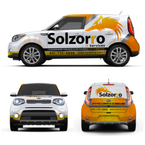Car Wrap Design by Yoga Tri