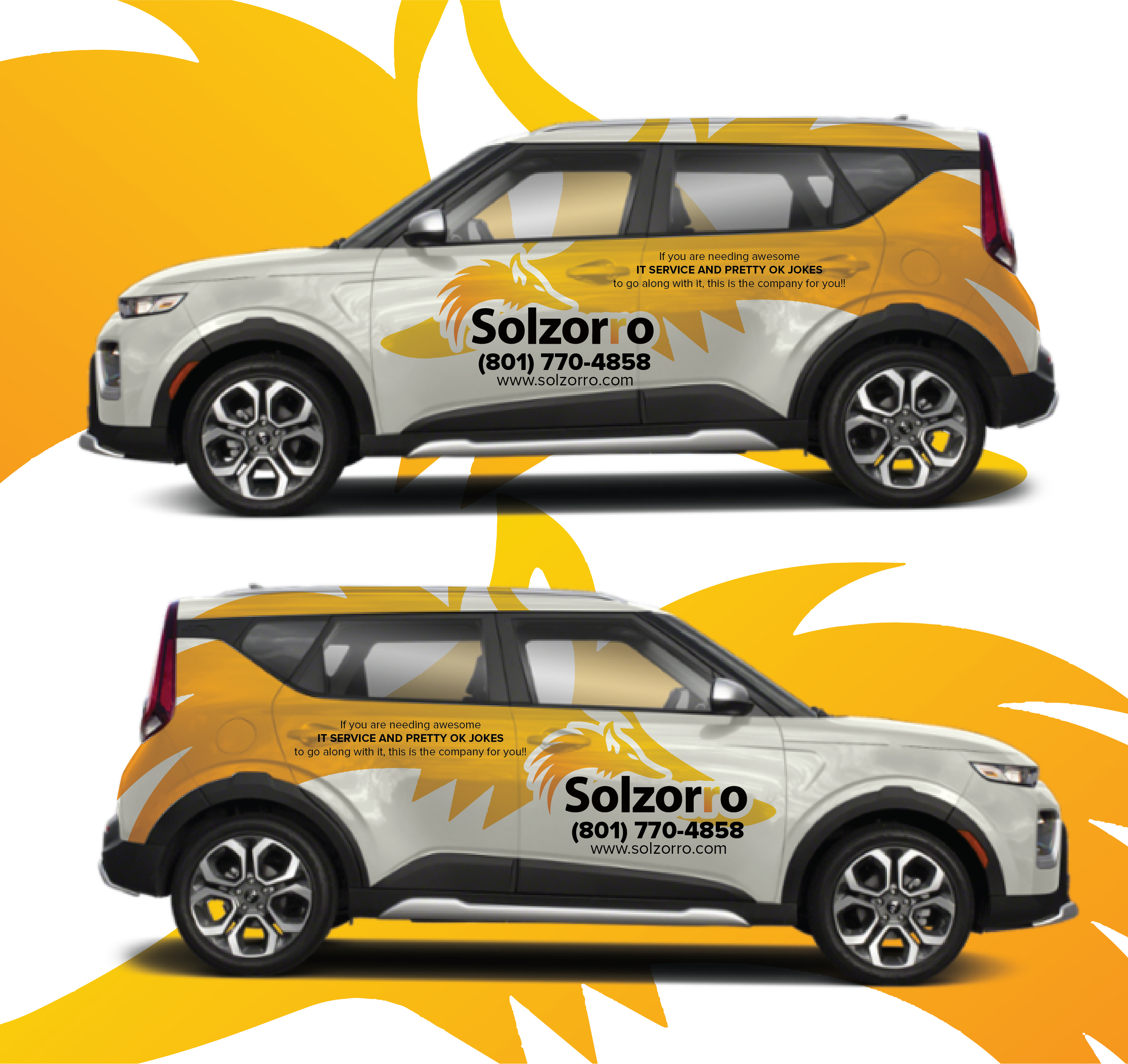 Car Wrap Design by Shumaila Kiran for this project | Design #25772092