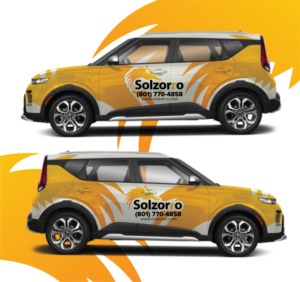 Car Wrap Design by Shumaila Kiran for this project | Design: #25772093