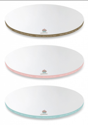 Ideas for cake box and cake board and round stickers and ribbon  | Verpackungs-Design von avi's