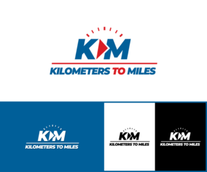 Kilometers to Miles  | Diseño de Logo por MoonFeather