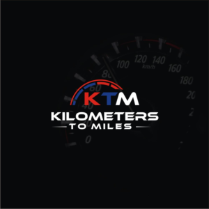Kilometers to Miles  | Logo Design by Hardwork
