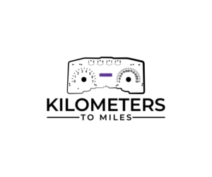 Kilometers to Miles  | Diseño de Logo por Ochieng
