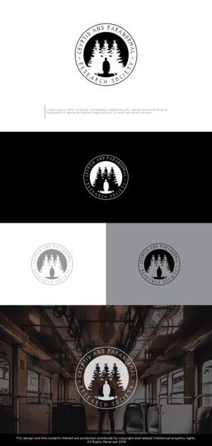 Cryptid and Paranormal Research Society | Logo Design by Kim Ji