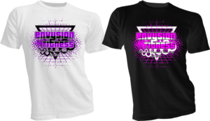 Envysion Fitness RETRO T-Shirt Design  | Diseño de Camiseta por bacujkov