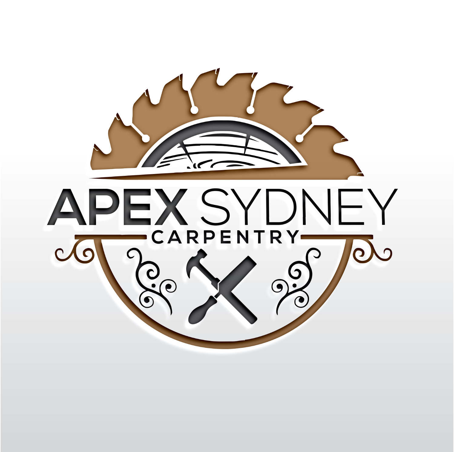 Logo Design by Rosalia.... for Apex Sydney Carpentry  | Design #25772812