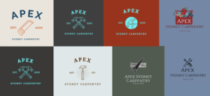 Logo Design by Bronte Creative Design for Apex Sydney Carpentry  | Design: #25772731