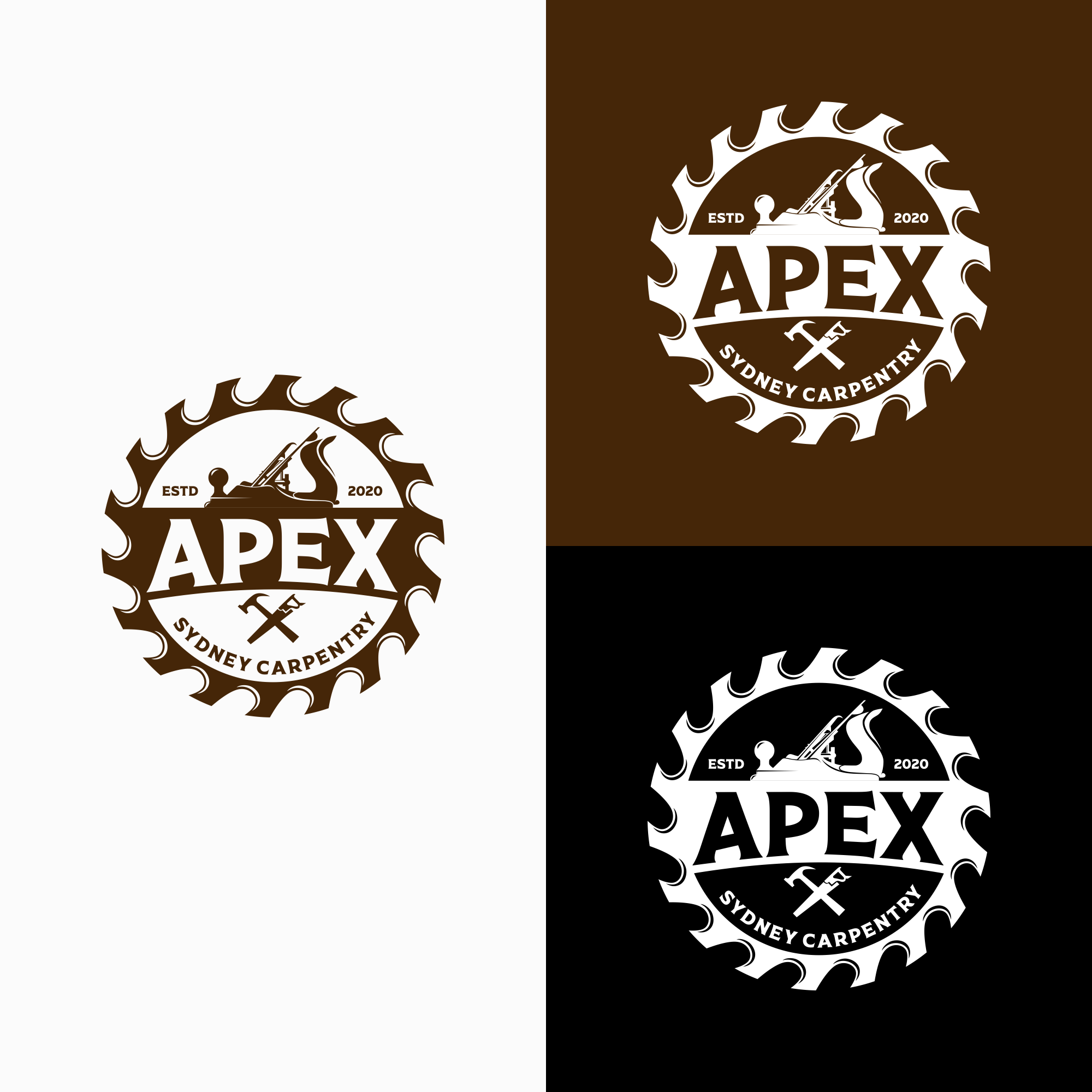 Logo Design by Juliawan for Apex Sydney Carpentry  | Design #25775211
