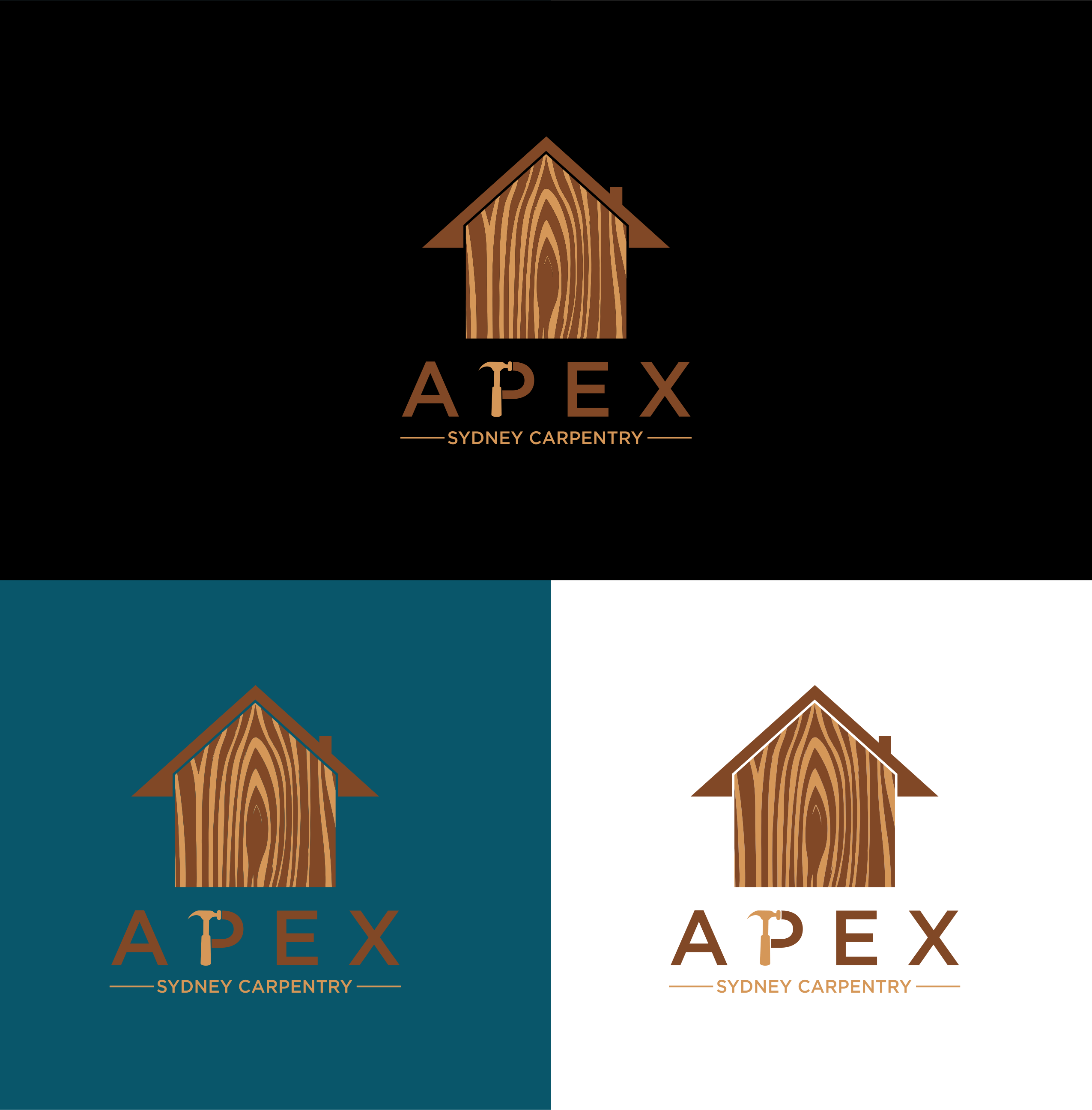 Logo-Design von ERLANDO RONTE RDJ für Apex Sydney Carpentry  | Design #25773927
