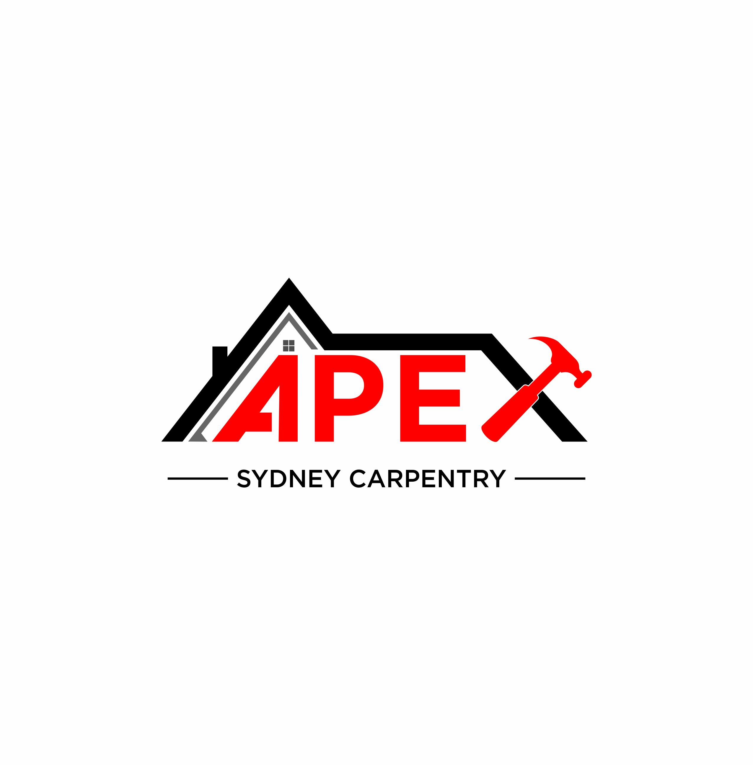Logo Design by ERLANDO RONTE RDJ for Apex Sydney Carpentry  | Design #25778096
