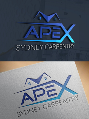 Logo-Design von VanR für Apex Sydney Carpentry  | Design: #25777078