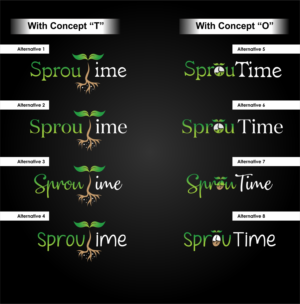 SprouTime | Logo Design by Dickythx16