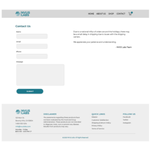 Web Design par Cathy McClure pour NVUS Labs | Design : #25799352
