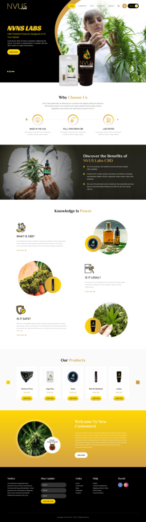 Web Design par rightway pour NVUS Labs | Design : #25787739