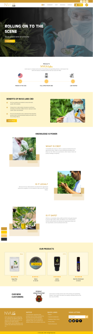 Web Design par rightway pour NVUS Labs | Design : #25787745