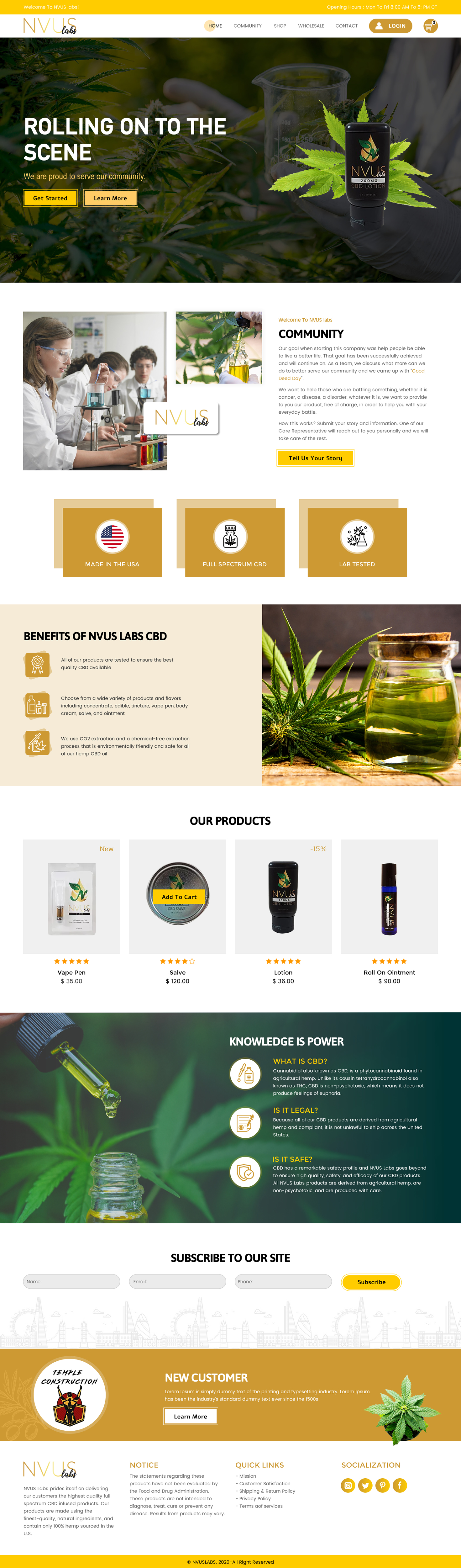Web Design par rightway pour NVUS Labs | Design #25787746