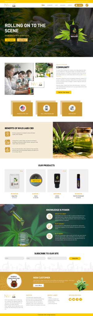 Web Design par rightway pour NVUS Labs | Design : #25787746